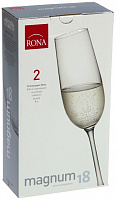 Набор бокалов для шампанского Rona 180 мл Magnum, 2 шт (13015419)